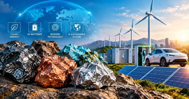 Critical minerals powering clean energy, EV batteries and modern technology