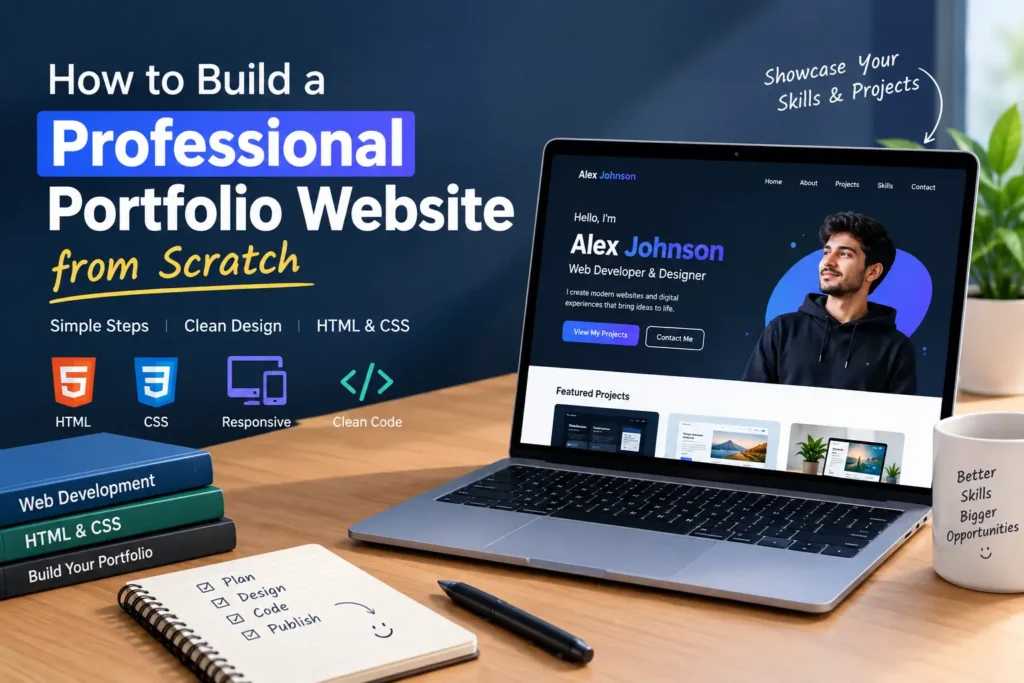 How to create a portfolio website