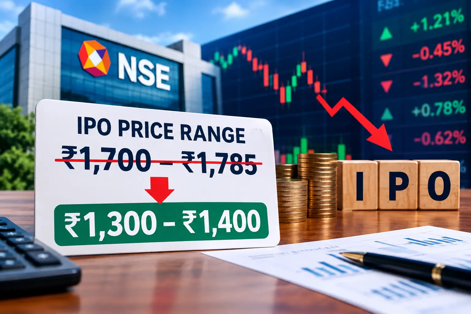 NSE IPO 2026: Reported Price Range Reduction NSE IPO 2026 reported price range reduction
